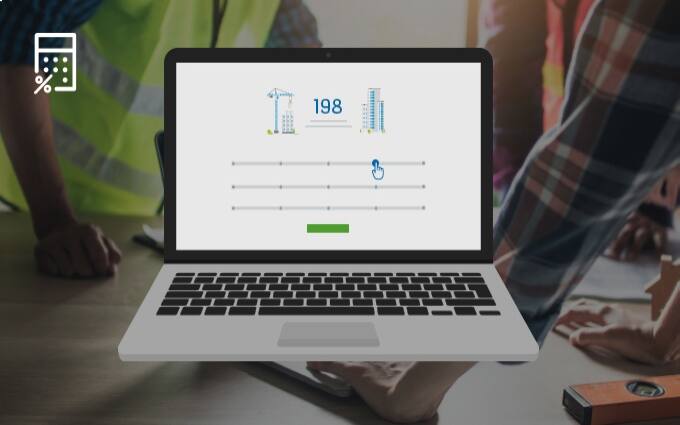 Beregn, hvor meget byggetid du har sparet i dag